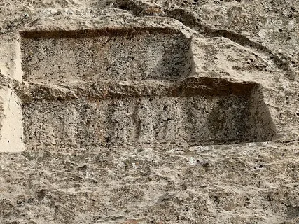 تصویر 2 از قیمت مناسب + فروش ویژه سنگ تراورتن طوسی
